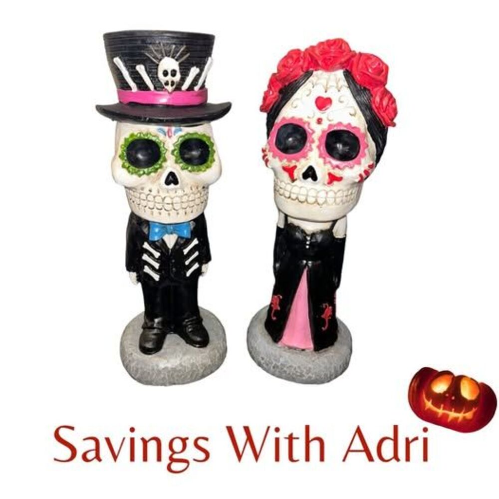 2x Day of the Dead Halloween Decorations